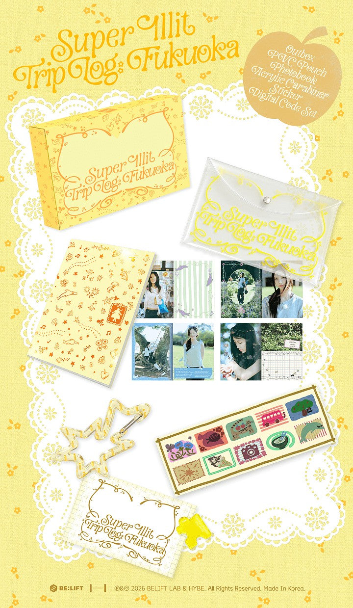 ILLIT SUPER ILLIT TRIP LOG : FUKUOKA K-pop album - afbeelding 2