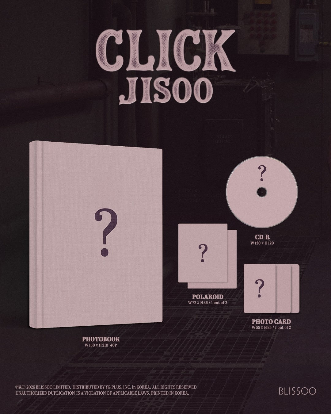 BLACKPINK SINGLE ALBUM CLICK Photobook K-pop album - afbeelding 2