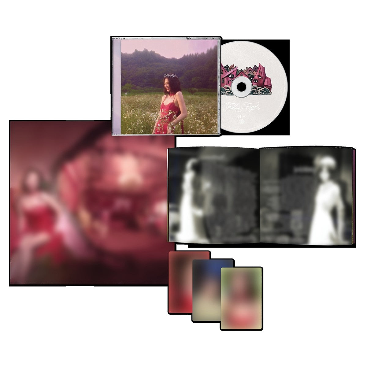 BLACKPINK EP ALBUM 'FALLEN ANGEL' ALT VER. K-pop album - afbeelding 2