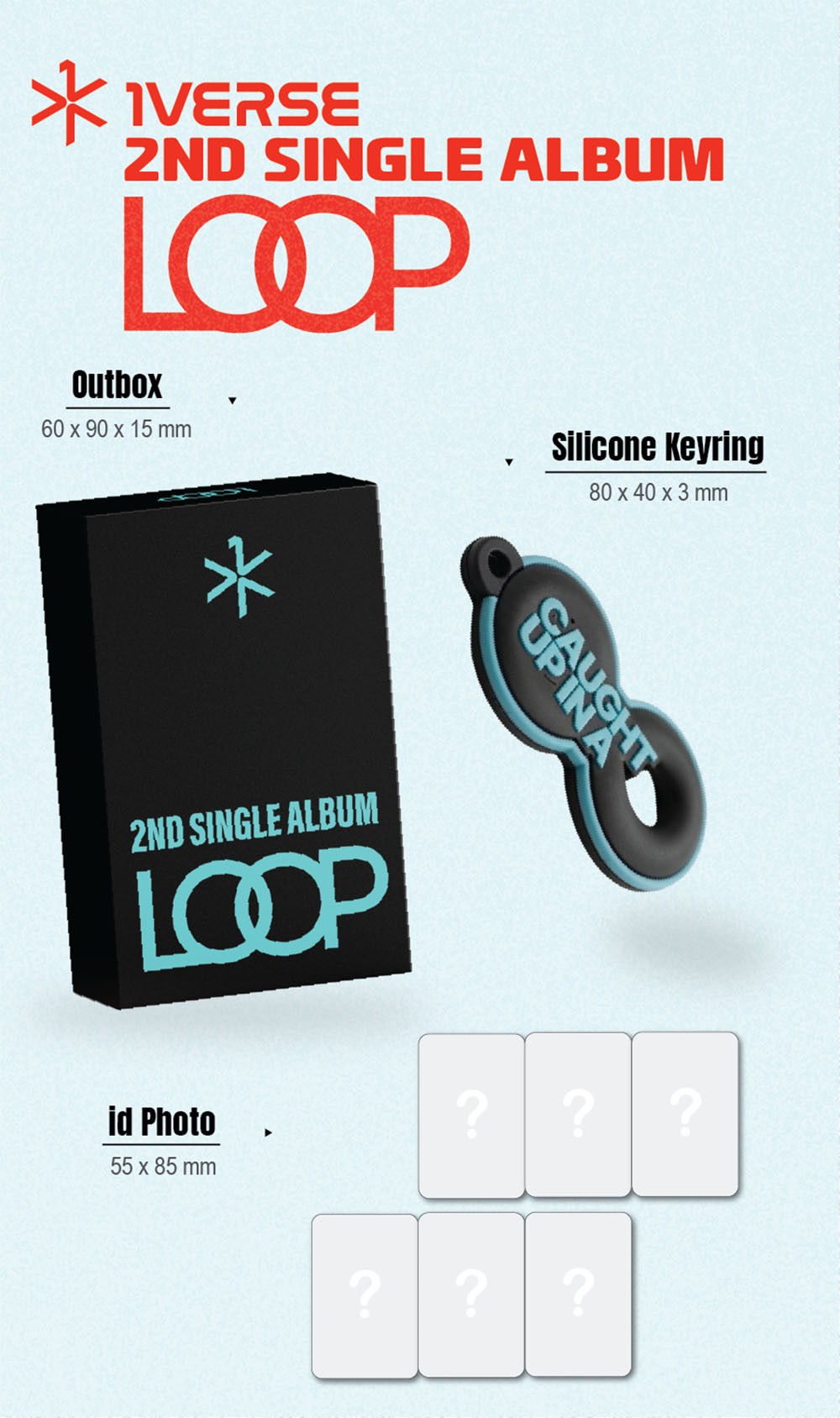1VERSE LOOP POCA K-pop album - afbeelding 2