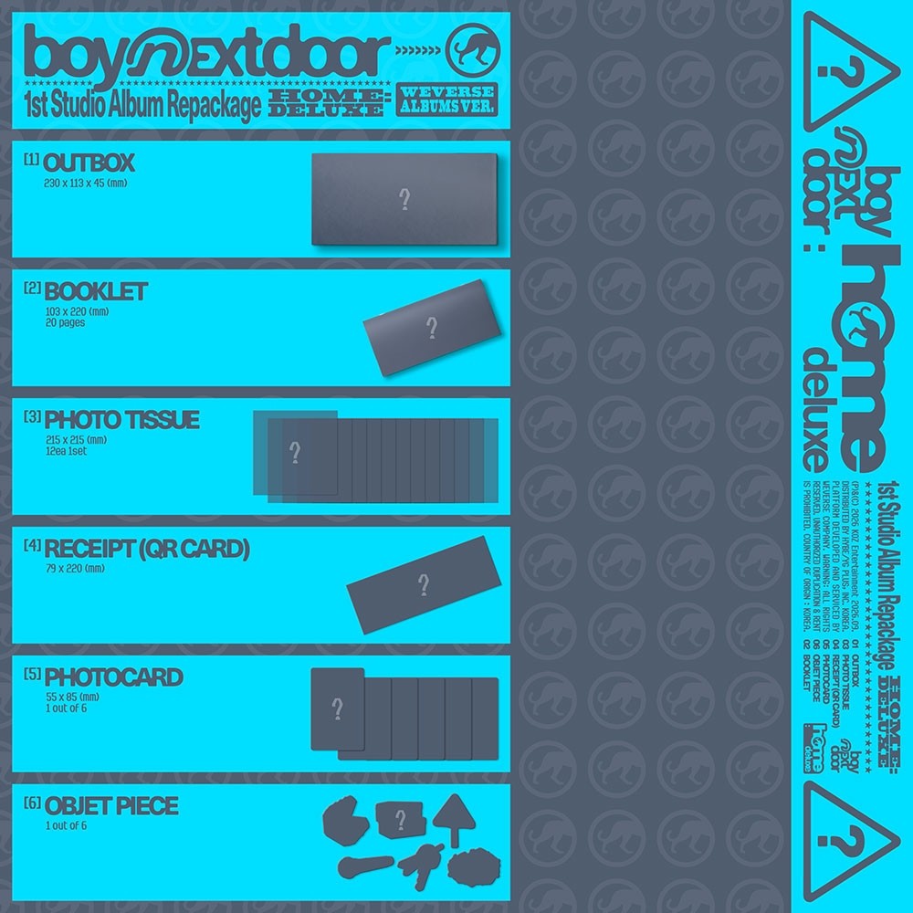 BOYNEXTDOOR HOME: DELUXE Weverse Albums K-pop album - afbeelding 2