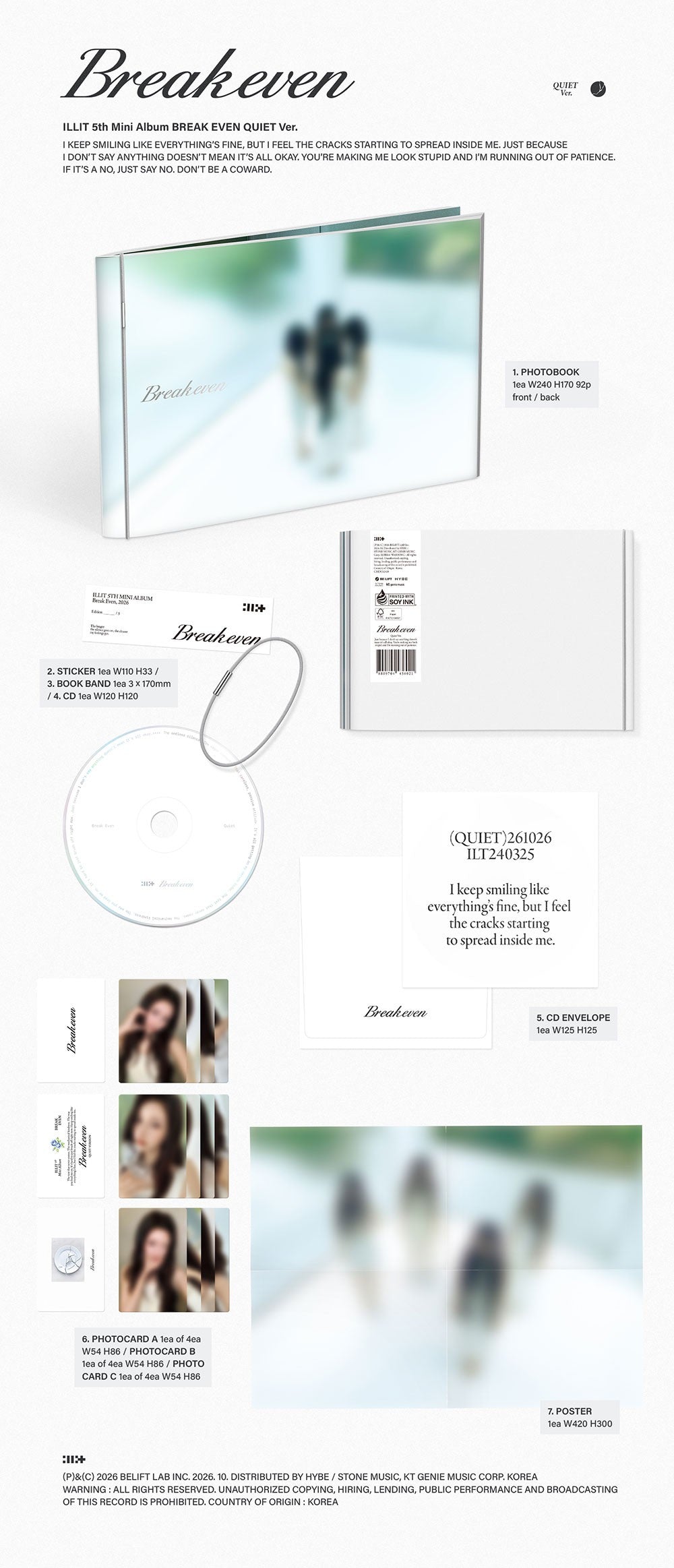 ILLIT Break Even Photobook K-pop album - afbeelding 3