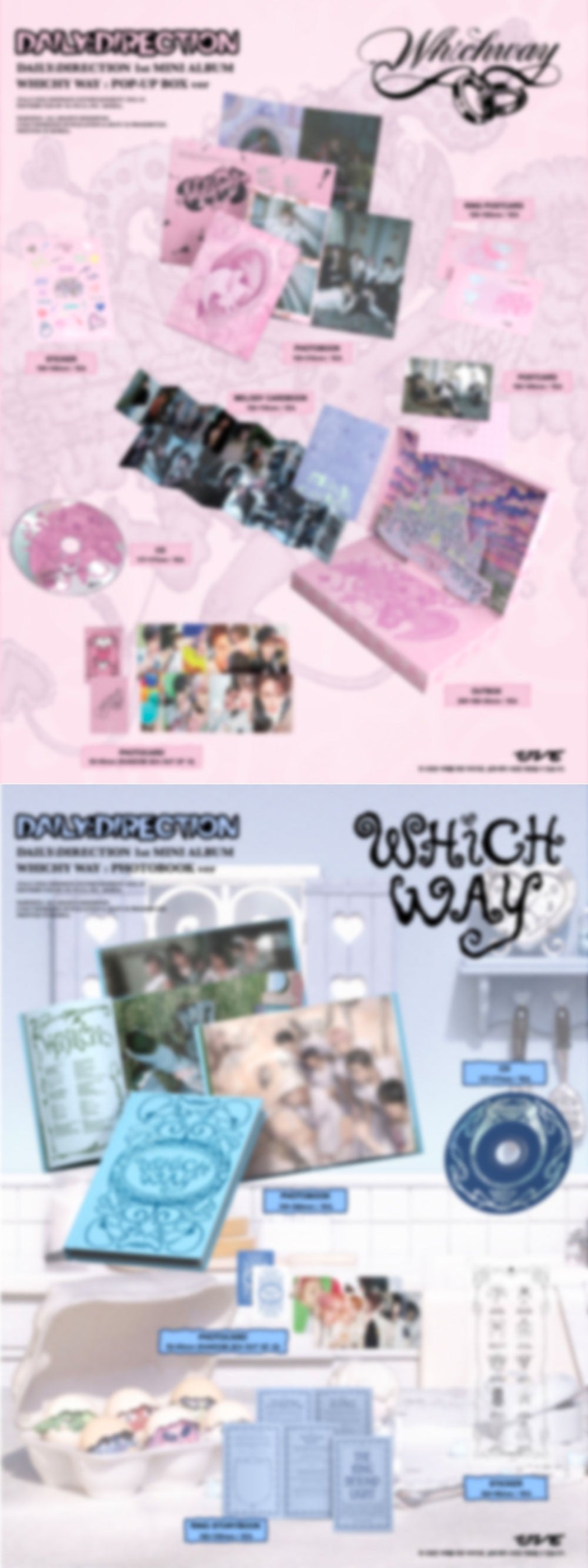 DAILY:DIRECTION WHICH WAY K-pop album - afbeelding 2
