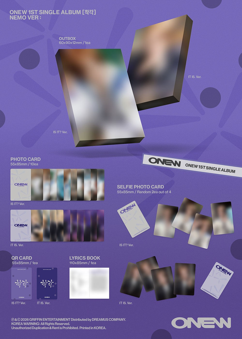 ONEW ILLUSION IS IT? K-pop album - afbeelding 2