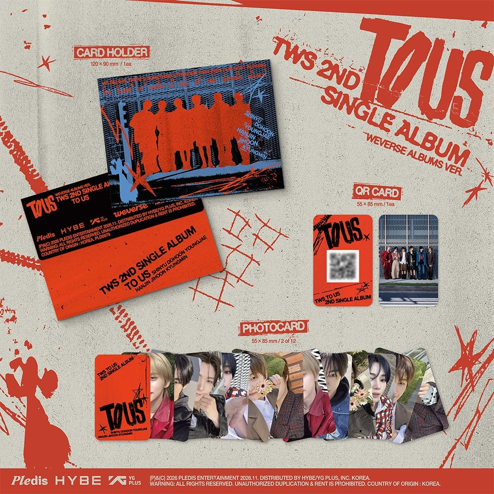TWS To Us Weverse Albums Ver. K-pop album - afbeelding 2