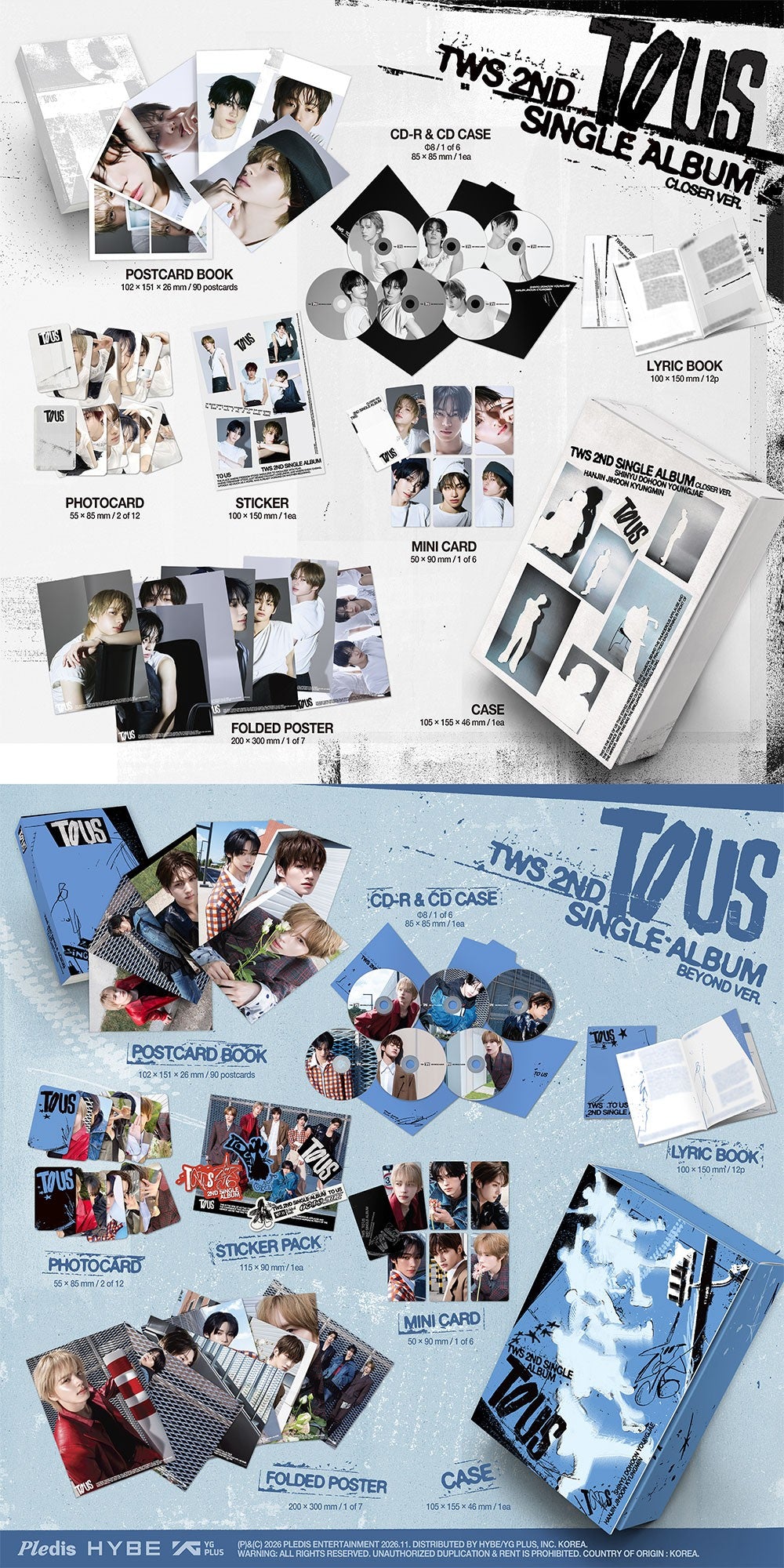 TWS To Us Beyond Ver. K-pop album - afbeelding 2