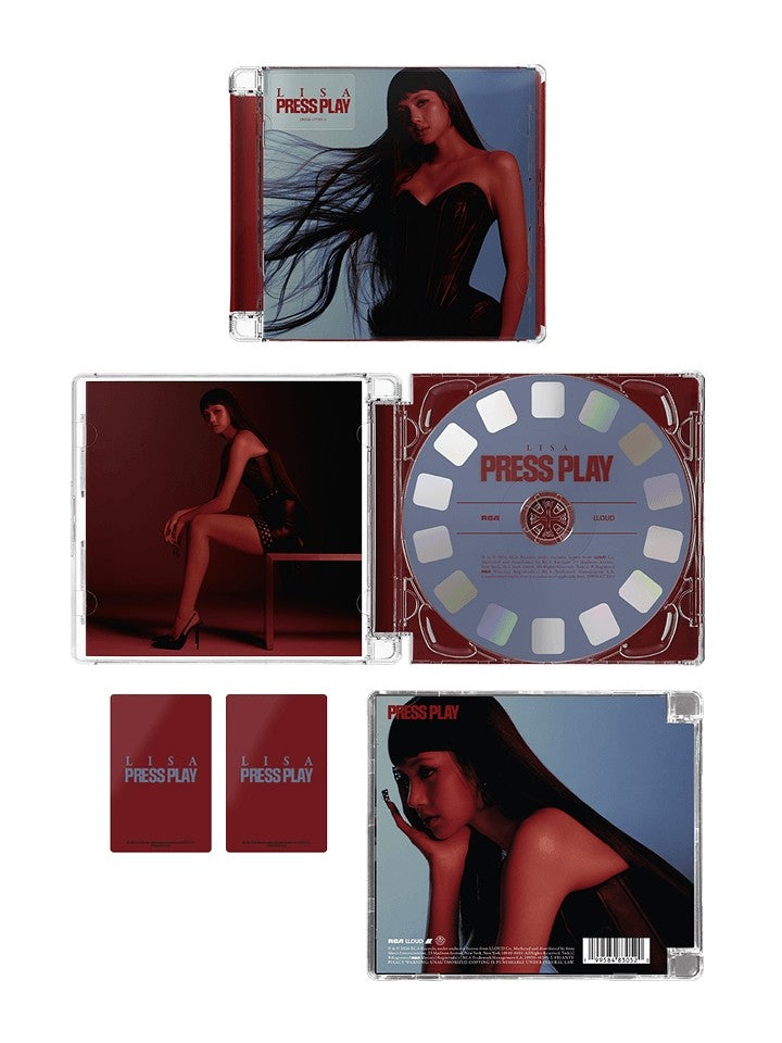 LISA PRESS PLAY CD K-pop album - afbeelding 2