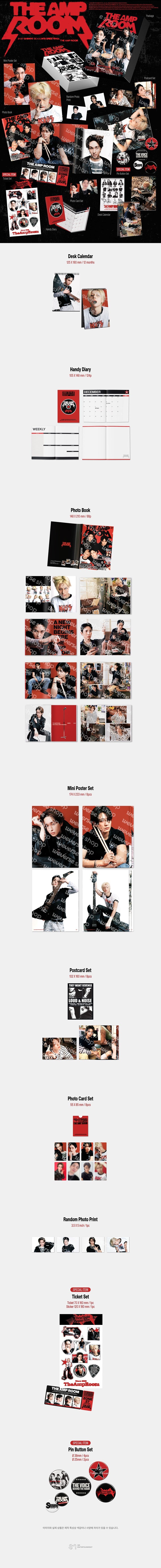 Inhoud van SHINee 2027 Season's Greetings