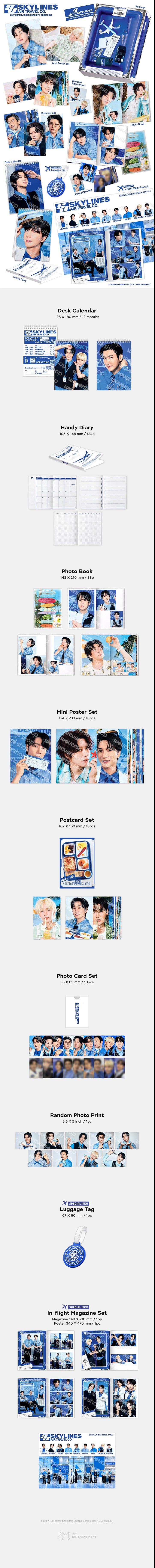 Inhoud van SUPER JUNIOR 2027 Season's Greetings