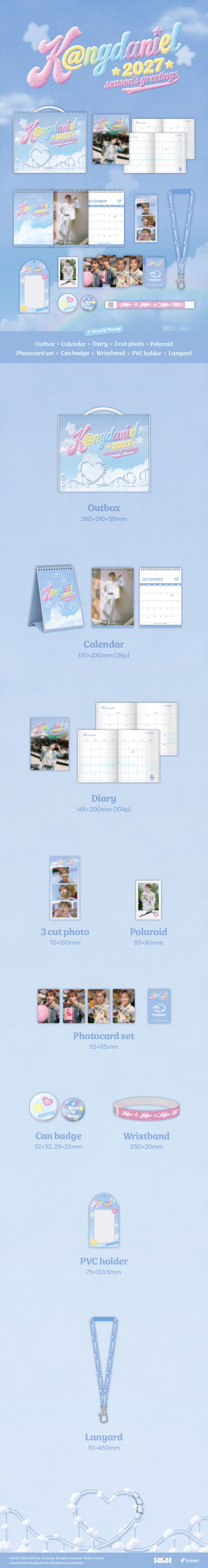 Inhoud van KANGDANIEL 2027 Season's Greetings