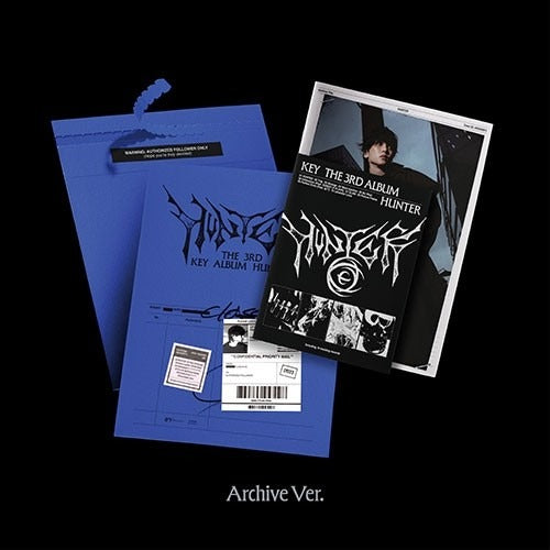KEY - HUNTER (3rd Album) (Archive Ver.) K-pop albumuitvoering