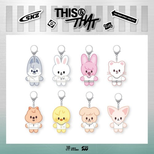 STRAY KIDS - THIS & THAT - SKZOO COSTUME PLUSH KEYRING