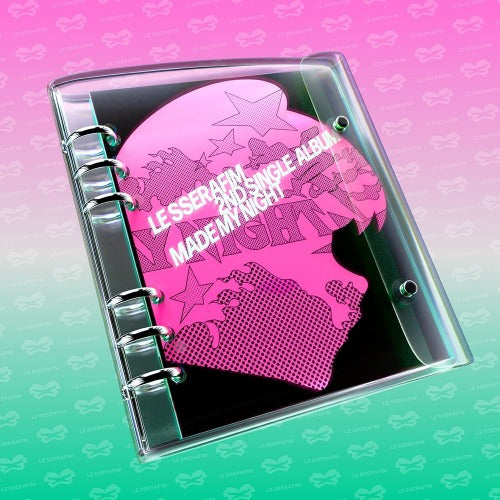 LE SSERAFIM 2ND SINGLE ALBUM 'MADE MY NIGHT' CHEMICAL NIGHT K-pop album