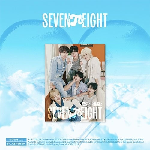 SEVENTOEIGHT - 1ST SINGLE [SEVENTOEIGHT] (EVER VER.) - K-pop product