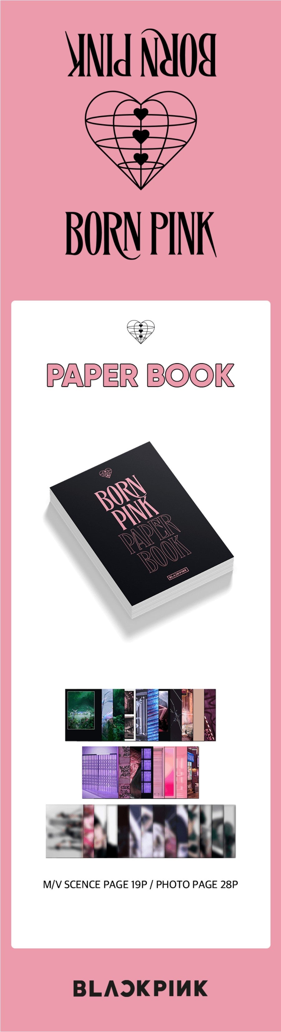 BLACKPINK BPTOUR Paper Book productdetails