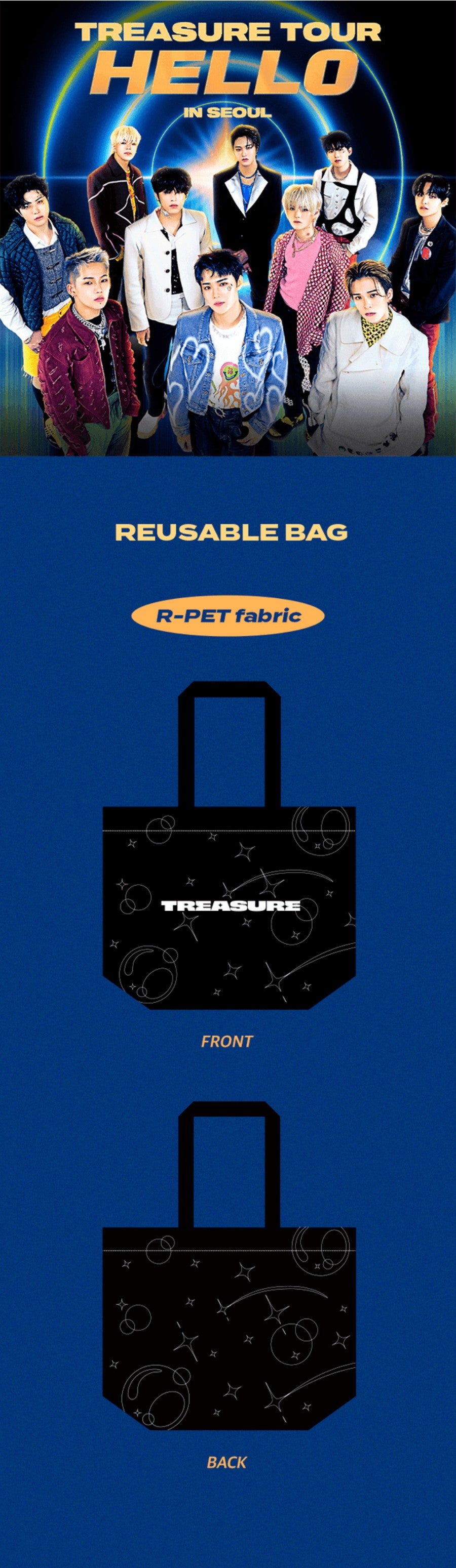 TREASURE Reusable Bag productdetails