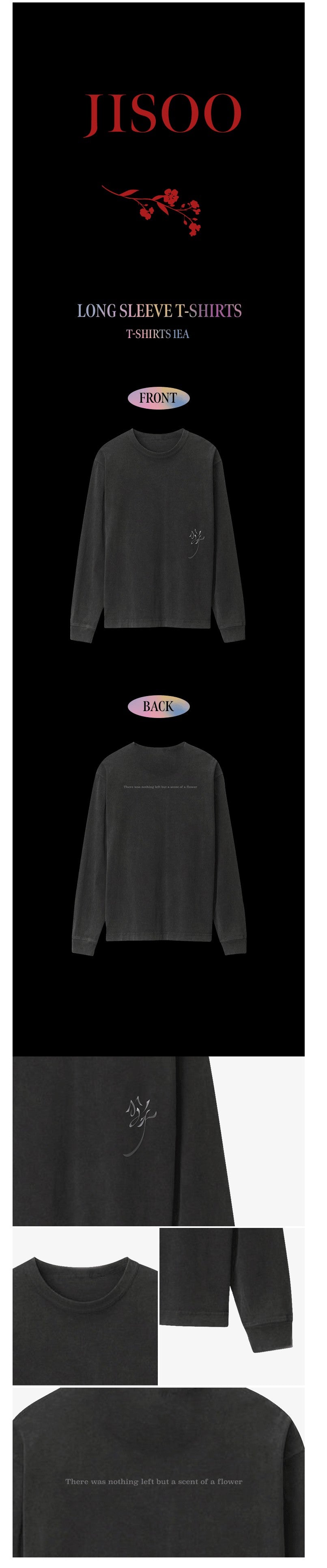 JISOO ME Long Sleeve T-Shirt productdetails