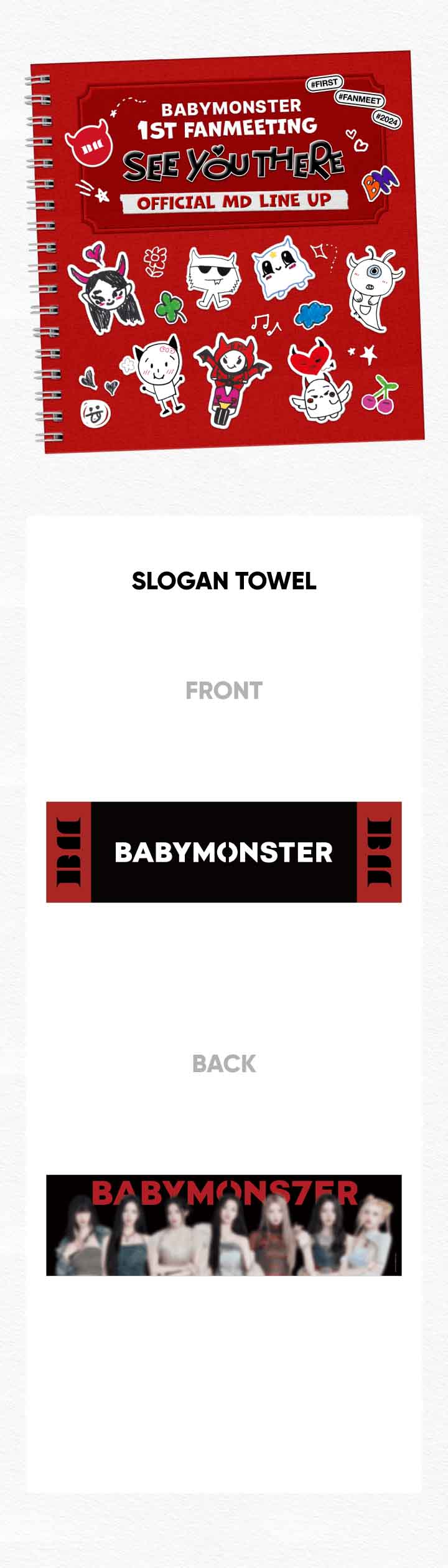 BABYMONSTER SEE YOU THERE K-pop merchandise - afbeelding 2