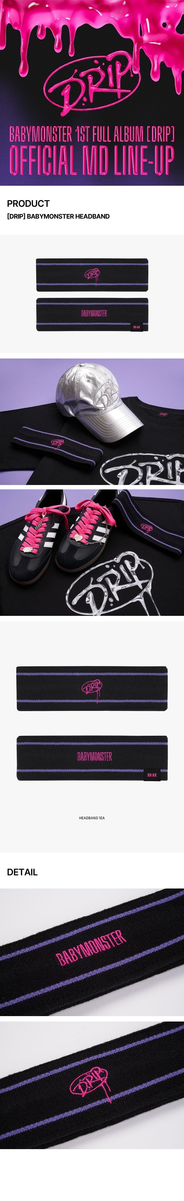 BABYMONSTER DRIP Headband productdetails