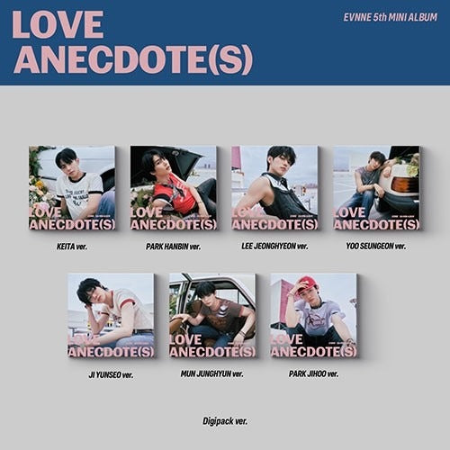 EVNNE - 5TH MINI ALBUM [LOVE ANECDOTE(S)] (DIGIPACK VER.) - K-pop product