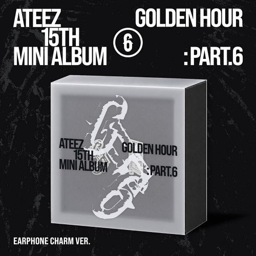 ATEEZ GOLDEN HOUR Part.6 Earphone Charm Version