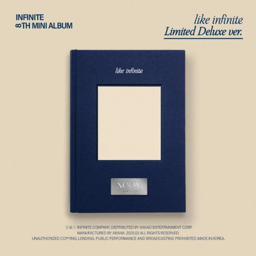 INFINITE - LIKE INFINITE (8TH MINI ALBUM) (LIMITED DELUXE VER.) - K-pop album