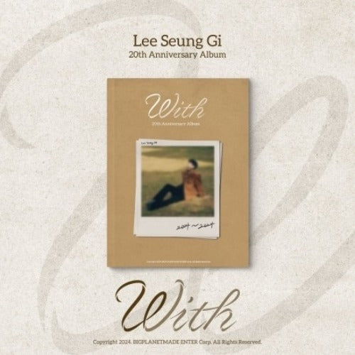 LEE SEUNG GI - 20TH ANNIVERSARY ALBUM [WITH] - K-pop product