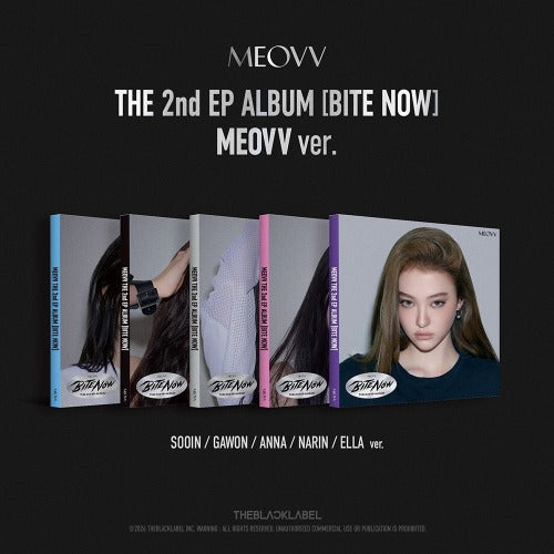 MEOVV - THE 2ND EP ALBUM [BITE NOW] MEOVV VER. - K-pop product