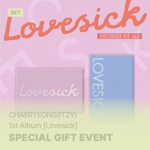 CHAERYEONG LOVESICK 2EA albumset