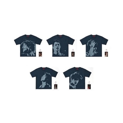 CORTIS 2026 CORTIS TOUR PUT YOUR PHONE DOWN - PHOTO T-SHIRT (NAVY) K-pop merchandise