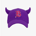 BABYMONSTER DRIP Horn Ballcap in paars