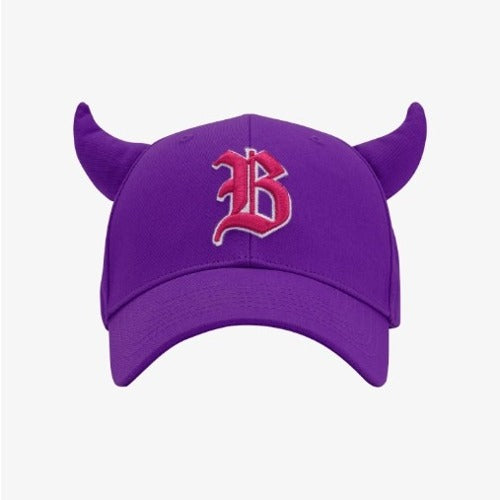 BABYMONSTER DRIP Horn Ballcap in paars