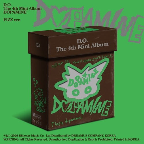 D.O. (DOH KYUNG SOO) THE 4TH MINI ALBUM 'DOPAMINE' FIZZ VER. K-pop album