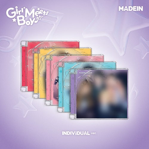 MADEIN - GIRL MEETS BOY - K-pop product