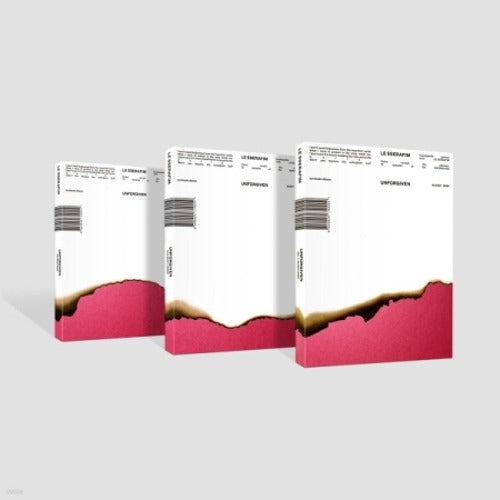 LE SSERAFIM - 1ST STUDIO ALBUM 'UNFORGIVEN' - K-pop product
