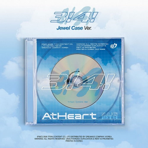 ATHEART - SINGLE ALBUM 3!4! (JEWEL CASE VER.)