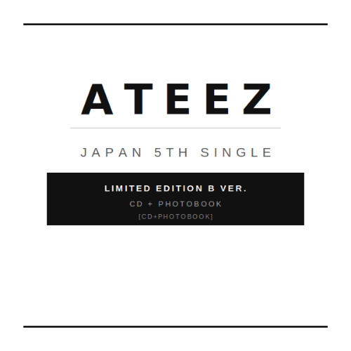 ATEEZ - BAD (Japanese Ver.) - Limited Edition B