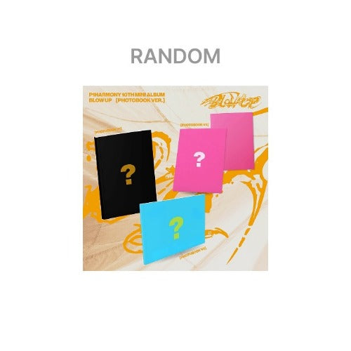 P1Harmony BLOW UP Photobook Ver. Random albumhoes
