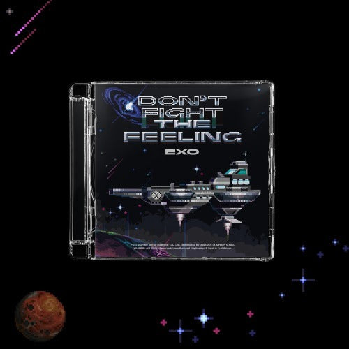 EXO - DON'T FIGHT THE FEELING (Jewel Case Ver.) - K-pop album