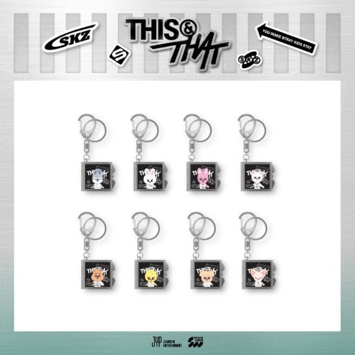 STRAY KIDS - THIS & THAT - SKZOO MIRROR KEYRING