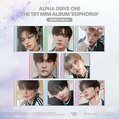 ALPHA DRIVE ONE - EUPHORIA - Jewel Case Ver. (Random)