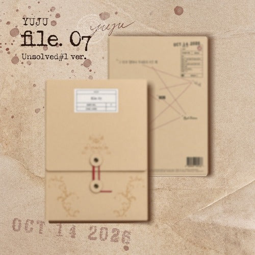 YUJU FILE. 07 Unsolved #01 K-pop album