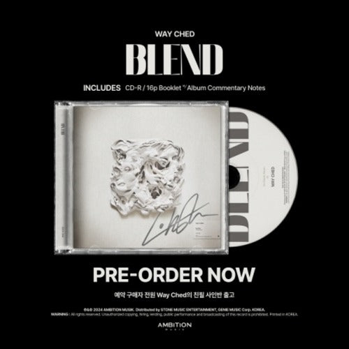 WAY CHED - BLEND - K-pop product
