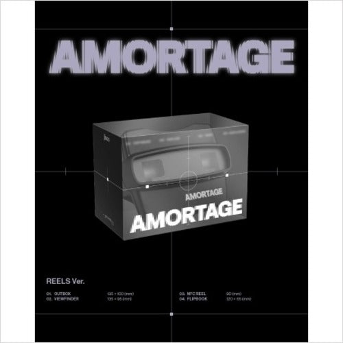 JISOO - MINI ALBUM [AMORTAGE] REELS VER. - officiële K-pop release