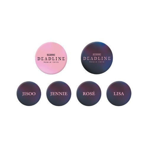 BLACKPINK DEADLINE TOUR Pin Button Set