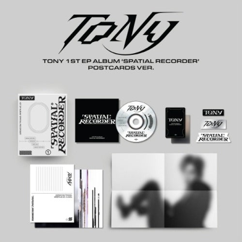 TONY - 1ST EP [SPATIAL RECORDER] (POSTCARDS VER.) - K-pop product