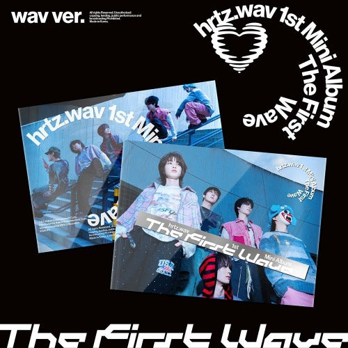 HRTZ.WAV - 1ST MINI ALBUM [THE FIRST WAVE] (WAV VER.) - K-pop product