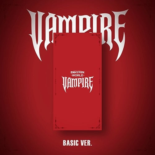 ENHYPEN WORLD Coupon Card Collection VAMPIRE BASIC ver. verpakking
