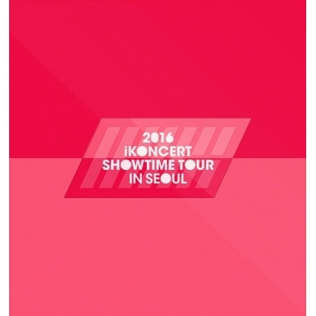 IKON 2016 IKONCERT SHOWTIME TOUR IN SEOUL LIVE CD (2CD) officiële K-pop release