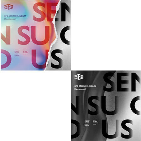 SF9 - SENSUOUS (5TH MINI) HIDDEN EMOTION VER. - K-pop product